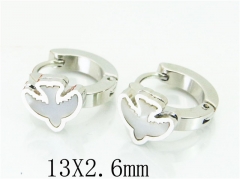 HY Wholesale 316L Stainless Steel Fashion Jewelry Earrings-HY60E0582JS