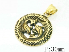 HY Wholesale 316L Stainless Steel Jewelry Popular Pendant-HY48P0110PC