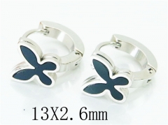 HY Wholesale 316L Stainless Steel Fashion Jewelry Earrings-HY60E0566JX