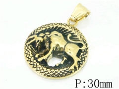 HY Wholesale 316L Stainless Steel Jewelry Popular Pendant-HY48P0128PT