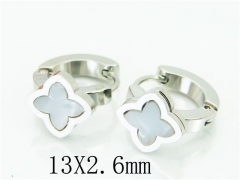 HY Wholesale 316L Stainless Steel Fashion Jewelry Earrings-HY60E0579JV