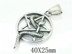 HY Wholesale 316L Stainless Steel Jewelry Popular Pendant-HY48P0060NF