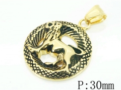 HY Wholesale 316L Stainless Steel Jewelry Popular Pendant-HY48P0101PS