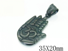 HY Wholesale 316L Stainless Steel Jewelry Popular Pendant-HY48P0021PR