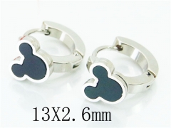 HY Wholesale 316L Stainless Steel Fashion Jewelry Earrings-HY60E0567JU