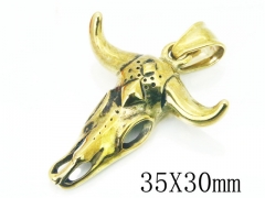 HY Wholesale 316L Stainless Steel Jewelry Popular Pendant-HY48P0029PF