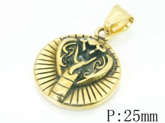 HY Wholesale 316L Stainless Steel Jewelry Popular Pendant-HY48P0084PX