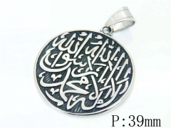 HY Wholesale 316L Stainless Steel Jewelry Popular Pendant-HY48P0072NW