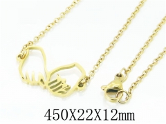 HY Wholesale Stainless Steel 316L Jewelry Necklaces-HY73N0550JLS