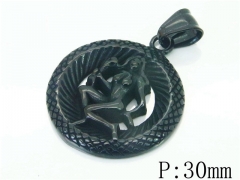 HY Wholesale 316L Stainless Steel Jewelry Popular Pendant-HY48P0096PY