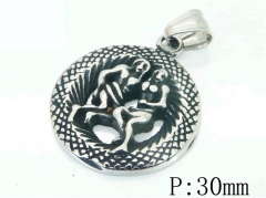 HY Wholesale 316L Stainless Steel Jewelry Popular Pendant-HY48P0103NB