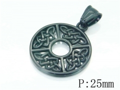 HY Wholesale 316L Stainless Steel Jewelry Popular Pendant-HY48P0077PG