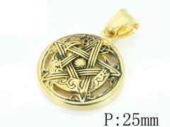 HY Wholesale 316L Stainless Steel Jewelry Popular Pendant-HY48P0092PR