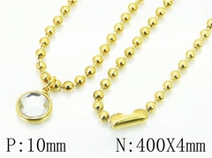 HY Wholesale Stainless Steel 316L Jewelry Necklaces-HY73N0520KLE
