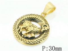 HY Wholesale 316L Stainless Steel Jewelry Popular Pendant-HY48P0107PB