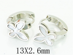 HY Wholesale 316L Stainless Steel Fashion Jewelry Earrings-HY60E0581JW