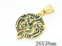 HY Wholesale 316L Stainless Steel Jewelry Popular Pendant-HY48P0064PQ