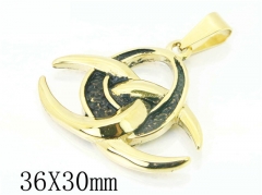 HY Wholesale 316L Stainless Steel Jewelry Popular Pendant-HY48P0067PE