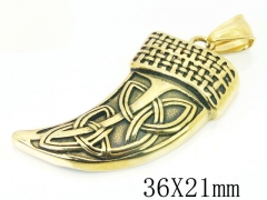 HY Wholesale 316L Stainless Steel Jewelry Popular Pendant-HY48P0055PD