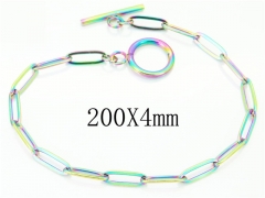 HY Wholesale 316L Stainless Steel Jewelry Bracelets-HY70B0644JT