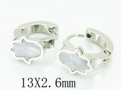 HY Wholesale 316L Stainless Steel Fashion Jewelry Earrings-HY60E0571JW