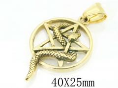 HY Wholesale 316L Stainless Steel Jewelry Popular Pendant-HY48P0061PB