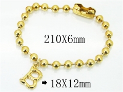 HY Wholesale 316L Stainless Steel Jewelry Bracelets-HY73B0540MB