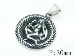 HY Wholesale 316L Stainless Steel Jewelry Popular Pendant-HY48P0094NF