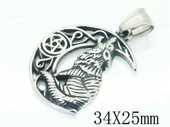 HY Wholesale 316L Stainless Steel Jewelry Popular Pendant-HY48P0057NG