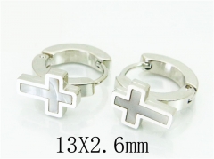 HY Wholesale 316L Stainless Steel Fashion Jewelry Earrings-HY60E0575JA
