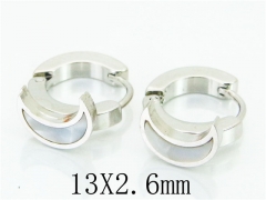 HY Wholesale 316L Stainless Steel Fashion Jewelry Earrings-HY60E0580JB