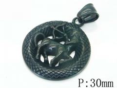 HY Wholesale 316L Stainless Steel Jewelry Popular Pendant-HY48P0123PW