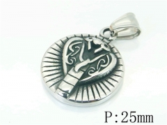 HY Wholesale 316L Stainless Steel Jewelry Popular Pendant-HY48P0083NT