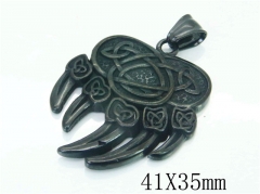 HY Wholesale 316L Stainless Steel Jewelry Popular Pendant-HY48P0012PB