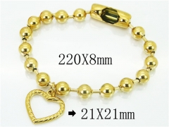 HY Wholesale 316L Stainless Steel Jewelry Bracelets-HY73B0523OX