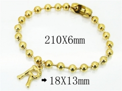 HY Wholesale 316L Stainless Steel Jewelry Bracelets-HY73B0555MR