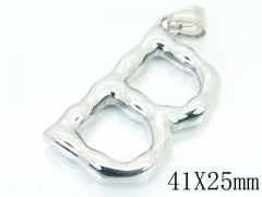 HY Wholesale 316L Stainless Steel Jewelry Popular Pendant-HY48P0136NB