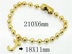 HY Wholesale 316L Stainless Steel Jewelry Bracelets-HY73B0547MW