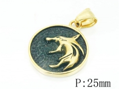 HY Wholesale 316L Stainless Steel Jewelry Popular Pendant-HY48P0079PB