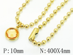 HY Wholesale Stainless Steel 316L Jewelry Necklaces-HY73N0509KLA