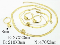 HY Wholesale Stainless Steel 316L Jewelry Sets-HY50S0065JZS