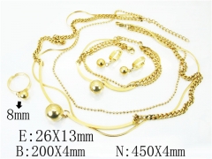 HY Wholesale Stainless Steel 316L Jewelry Sets-HY50S0067JWE