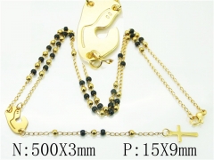 HY Wholesale Stainless Steel 316L Jewelry Necklaces-HY76N0616HSS