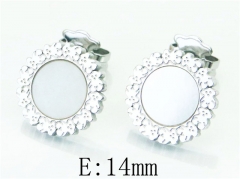 HY Wholesale 316L Stainless Steel Fashion Jewelry Earrings-HY90E0314HHQ