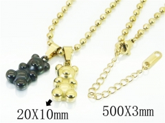 HY Wholesale Stainless Steel 316L Jewelry Necklaces-HY32N0429HLE