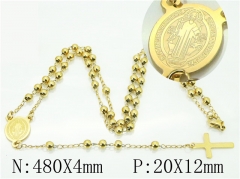 HY Wholesale Stainless Steel 316L Jewelry Necklaces-HY76N0572HHC