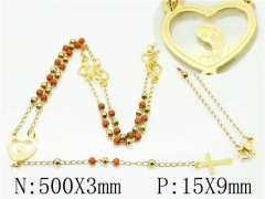 HY Wholesale Stainless Steel 316L Jewelry Necklaces-HY76N0585HHQ
