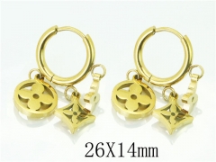 HY Wholesale 316L Stainless Steel Fashion Jewelry Earrings-HY32E0129PQ