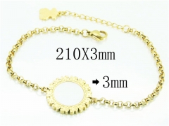 HY Wholesale Jewelry 316L Stainless Steel Bracelets-HY90B0434HMS