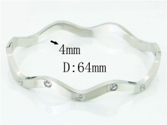 HY Wholesale Stainless Steel 316L Fashion Bangle-HY14B0231HQQ